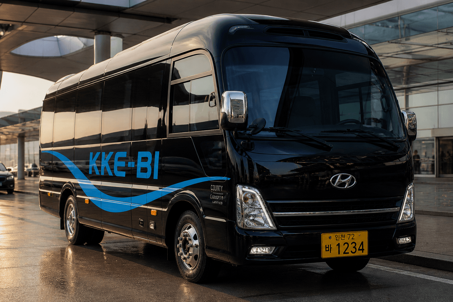 County - Private Van Service and Airport Transfer vehicle